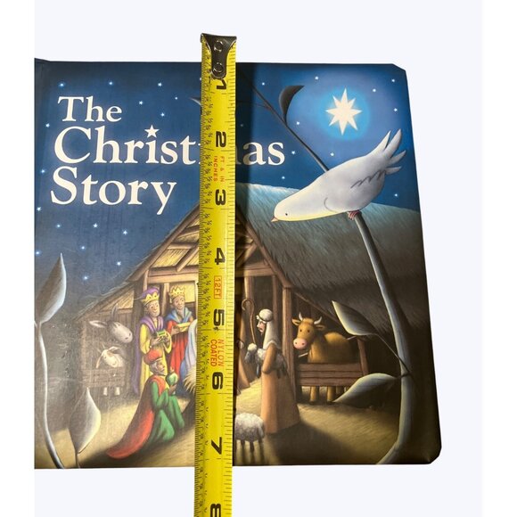 The Christmas Story Padded Hardcover Children's Board Book By Igloo Books - Picture 10 of 10